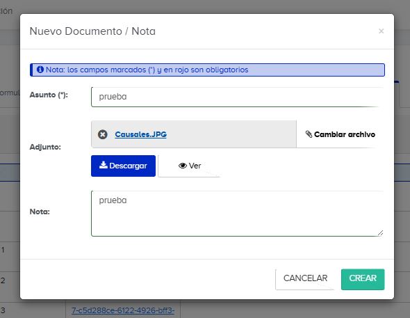 Gestión centralizada de documentos y notas por cliente Gestión centralizada de documentos y notas por cliente