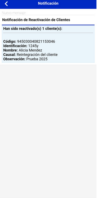 Reactivación de Clientes y Trazabilidad Total
