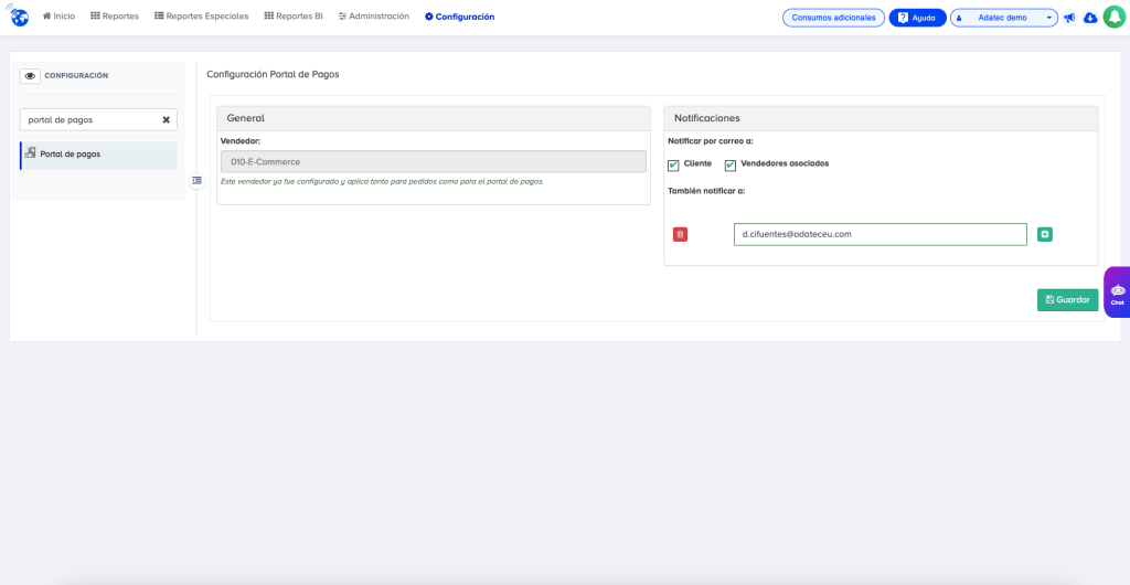 Nuevo Portal de Pagos integrado a R-SALES Nuevo Portal de Pagos integrado a R-SALES