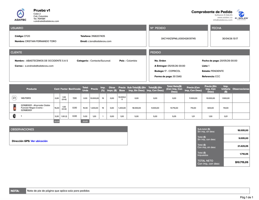 Nueva funcionalidad en PDFs de transacciones