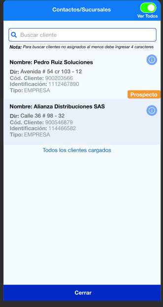 Nueva mejora: Gestión compartida de Contactos y Sucursales