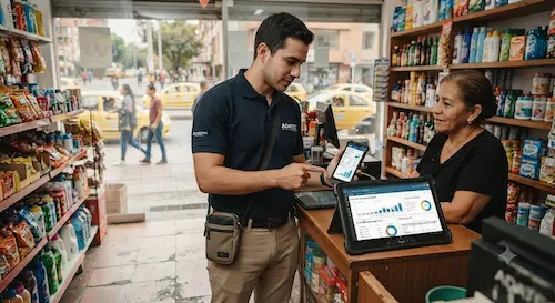 Control de preventistas en Colombia: cómo lograrlo con una app móvil