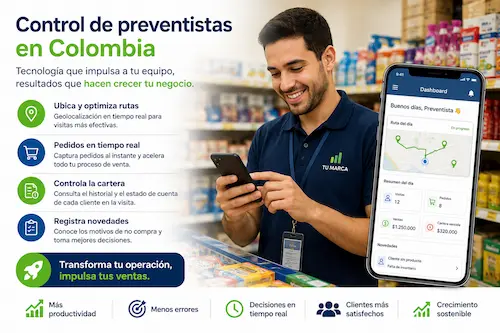 Control de preventistas en Colombia
