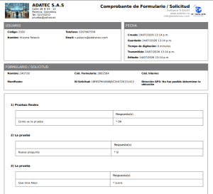 Optimice sus documentos: Nueva opción para ocultar filas sin respuesta en tablas dentro de los reportes PDF