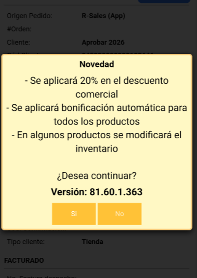 Automatización y Control del Descuento Comercial por Monto Base en tus Pedidos