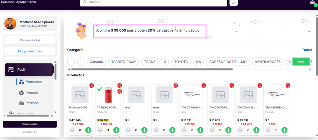Automatización y Control del Descuento Comercial por Monto Base en tus Pedidos