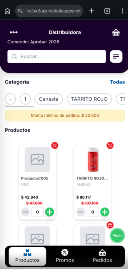 Novedad en el Portal de Clientes Monto mínimo Novedad en el Portal de Clientes Monto mínimo