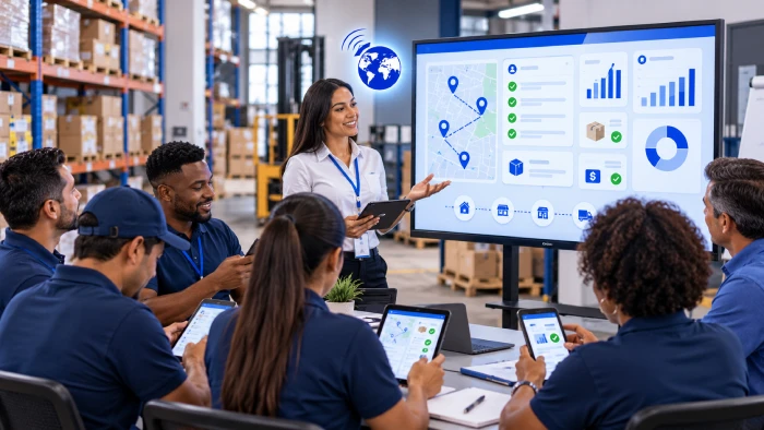 Formación logística con la tecnología de R-SALES