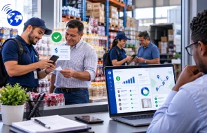 Operación conectada de cobros en campo con R-SALES