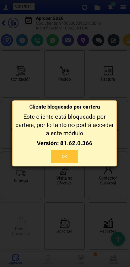 Nueva funcionalidad: Desbloqueo de Facturación por Recaudo de Cartera en Autoventa